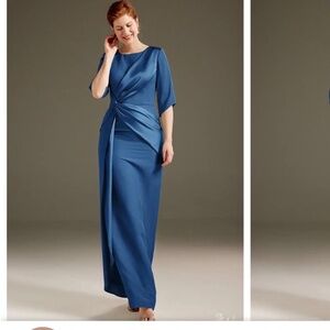 AW bridal Navy Cesar Dress